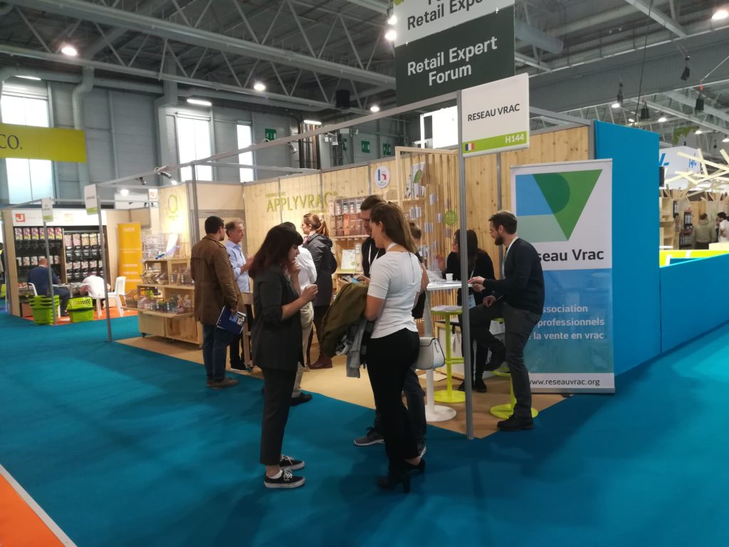 Natexpo 2019 stand Applymage, bac et silos fabriqués en france