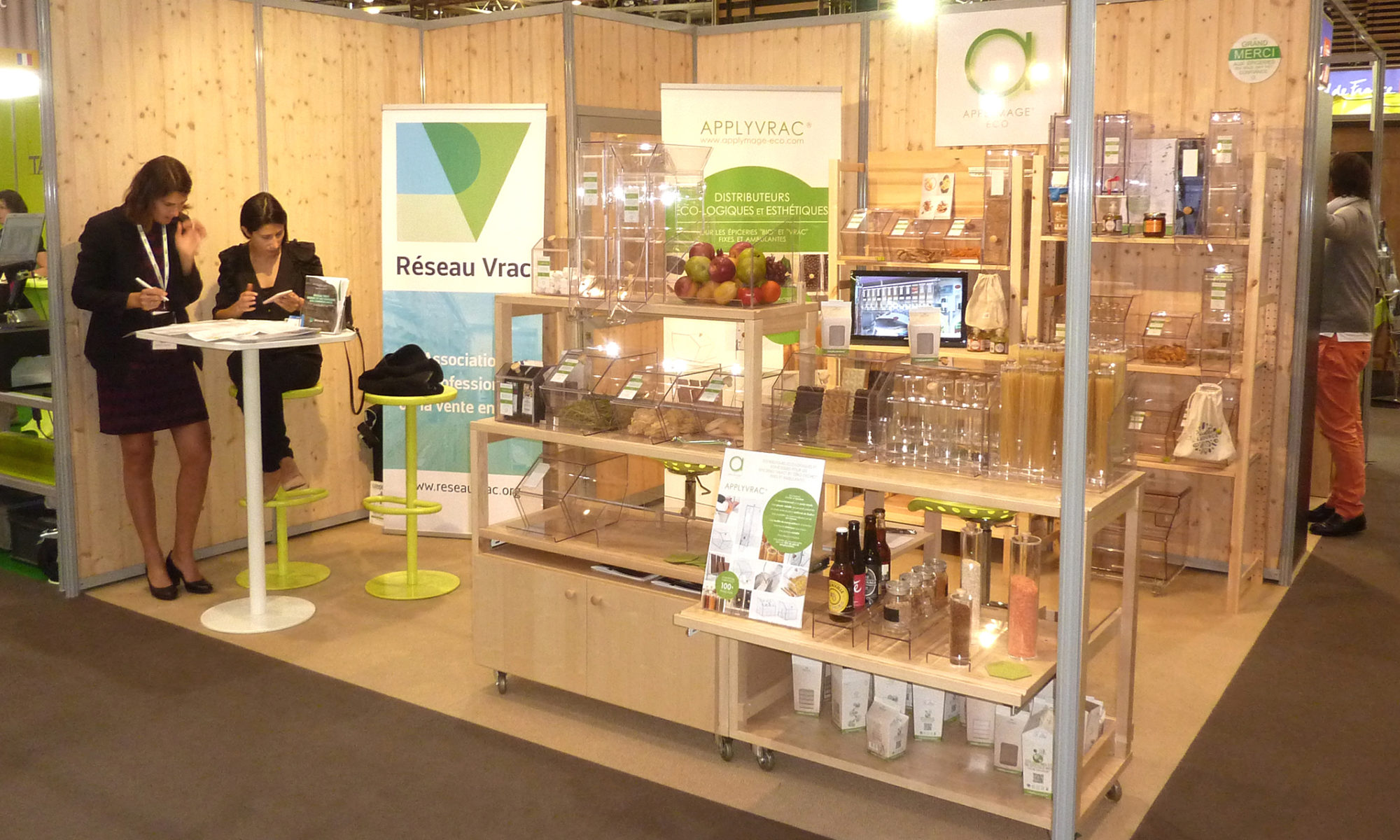 salon biologique france vrac Natexpo bacs et silos